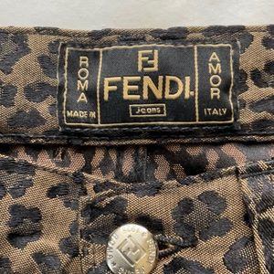 vintage 1990 Fendi jeans new